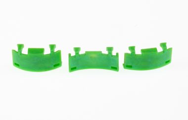 New GREEN Concave and Round Bumpers - 6 Pack