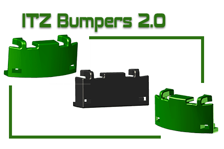 ITZ bumpers for electric football games