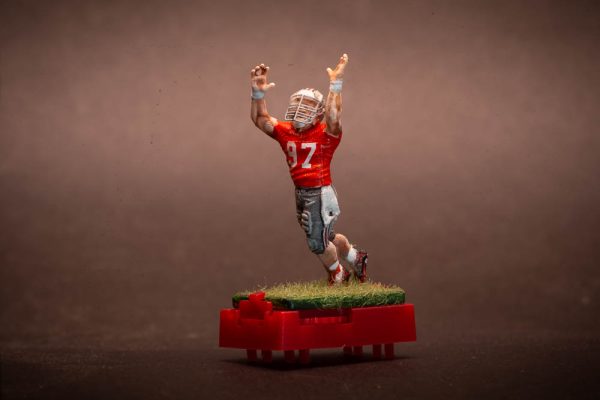 Nick Bosa Ohio State Defensive End Electric Football Player