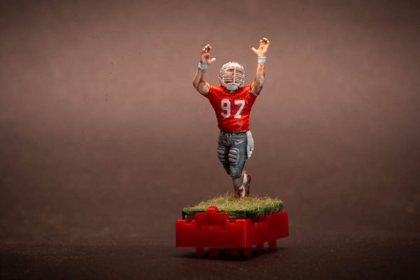 Nick Bosa Ohio State Defensive End Electric Football Player