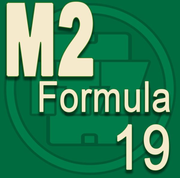 M2 Wide Strong Dials Green Formula 19