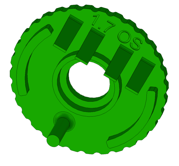 CL-1 GREEN Offset DCB Dials