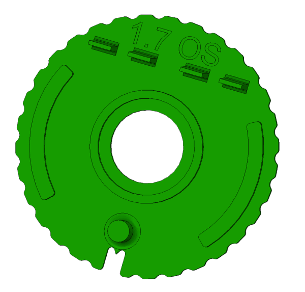 CL-1 GREEN Offset DCB Dials - Image 6