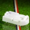 Bullet front white plastic electric football dial base