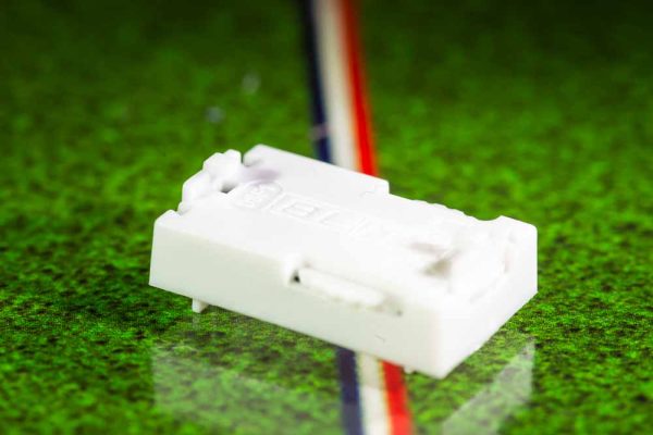 White plastic ITZ electric football dial base