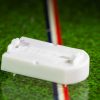 White bullet bases for electric football