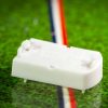 White ITZ Electric football bases